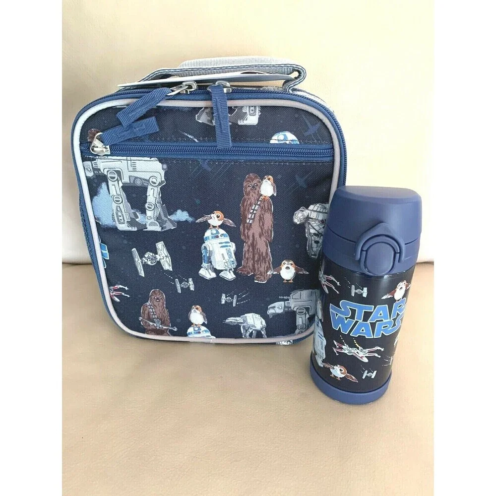 Pottery Barn school disney STAR WARS travel BACKPACK Solo Space+LUNCH+WATER  .